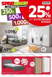 Aktueller Sparkauf Prospekt mit Möbel, "...der Möbel-Discounter!", Seite 1