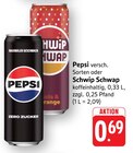 Aktuelles Pepsi Zero Zucker Angebot bei E center in Ulm ab 0,69 €