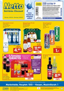 Energydrink im aktuellen Netto Marken-Discount Prospekt (Gummersbach) Energydrink im Netto Marken-Discount Prospekt "DER ORT, AN DEM DU IMMER AUSGEZEICHNETE PREISE FINDEST." mit 2 Seiten (Gummersbach)