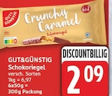 Schokoriegel von GUT&GÜNSTIG für 2,09 € bei EDEKA im Angebot Schokoriegel von GUT&GÜNSTIG im aktuellen EDEKA Prospekt