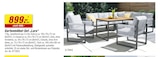 Gartenmöbel-Set "Lara" im toom Baumarkt Prospekt Gartenmöbel-Set "Lara" im aktuellen toom Baumarkt Prospekt für 899,00 €
