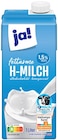 Fettarme H-Milch Angebote von ja! bei REWE Bayreuth für 0,99 €