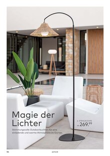 Stehleuchte im porta Möbel Prospekt "Gartenmöbel 2024" mit 88 Seiten (Frankfurt (Main))