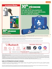 Promos Cartable dans le catalogue "OBJECTIF BBQ" de Auchan Hypermarché Cartable en promo dans le catalogue Auchan Hypermarché à la page 35