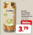 Bio Geflügel Wiener im Angebot bei nah&frisch in Münster Bio Geflügel Wiener Angebote von Dörffler bei nah&frisch Münster für 3,79 €