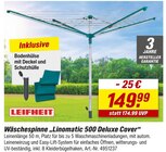 Aktuelle Wäscheständer Angebote bei toom Baumarkt in Kiel Aktuelles Wäschespinne "Linomatic 500 Deluxe Cover" Angebot bei toom Baumarkt in Kiel ab 149,99 €