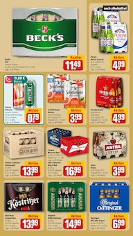 Bier im aktuellen REWE Prospekt (Rostock) Bier im REWE Prospekt "Dein Markt" mit 28 Seiten (Rostock)