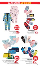 Promos Chaussures dans le catalogue "LES PRIX BAS Spécial rentrée" de Hyper U Chaussures en promo dans le catalogue Hyper U à la page 39