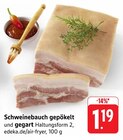 Schweinebauch gepökelt und gegart Angebote bei EDEKA Ravensburg für 1,19 €