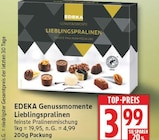 Lieblingspralinen von EDEKA Genussmomente für 3,99 € bei EDEKA im Angebot Lieblingspralinen von EDEKA Genussmomente im aktuellen EDEKA Prospekt