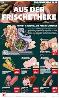 Grünländer Angebot im Kaufland Prospekt, gültig von 24.09.2026 bis 30.09.2026 Grünländer Angebot im aktuellen Kaufland Prospekt auf Seite 33