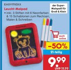 Leucht-Malpad Angebote von EASYmaxx bei Netto Marken-Discount Pforzheim für 9,99 €