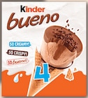 Cônes glacés bueno chocolat au lait x4 - KINDER dans le catalogue Netto