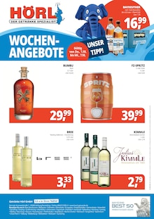 Rum im aktuellen Getränke Hörl Prospekt (Ingolstadt) Rum im Getränke Hörl Prospekt "HÖRL. DER GETRÄNKE SPEZIALIST" mit 4 Seiten (Ingolstadt)