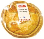 Tourte au Riesling - PRODUITS DE LA CIGOGNE dans le catalogue Intermarché