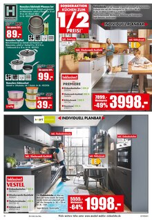 Kühlschrank im Möbel Mahler Siebenlehn Prospekt "FESTLICH WOHNEN - STILVOLL SPAREN" mit 16 Seiten (Freiberg)