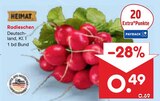 Radieschen Angebote von HEIMAT bei Netto Marken-Discount Arnsberg für 0,49 €