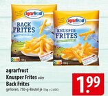 agrarfrost Knusper Frites oder Back Frites im Angebot bei famila Nordost in Falkensee agrarfrost Knusper Frites oder Back Frites Angebote bei famila Nordost Falkensee für 1,99 €