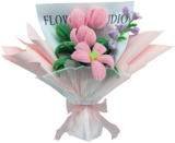 Kit bouquet torsade - tulipes et lys dans le catalogue JouéClub