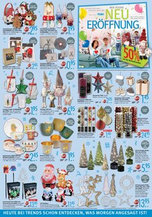 Weihnachtsbaum im aktuellen Trends Prospekt (Hattingen) Weihnachtsbaum im Trends Prospekt "WIR FEIERN NEUERÖFFNUNG" mit 8 Seiten (Hattingen)