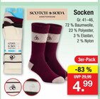 Socken Angebote von Scotch & Soda bei Zimmermann Hildesheim für 4,99 €