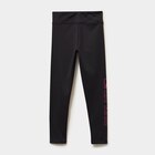 Legging taille élastiquée stretch noir fille en promo chez La Halle Villeurbanne à 7,99 €
