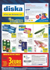 diska Discounter Prospekt der aktuellen Woche mit 12 Seiten, gültig von 07.04.2026 bis 11.04.2026, in Trebsen und Umgebung Aktueller diska Discounter Prospekt in Trebsen und Umgebung, "alles an deinem ort." mit 12 Seiten, 07.04.2026 - 11.04.2026