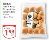 Pizzabrötchen Angebote von GLOBUS FRESH 'N' GO bei GLOBUS Bruchsal für 1,99 €