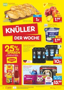 Netto Marken-Discount Prospekt der Woche "Aktuelle Angebote" Seite 2, 07.07.2025 bis 12.07.2025 für Oberndorf Aktueller Netto Marken-Discount Prospekt "Aktuelle Angebote" Seite 2 von 59 Seiten für Oberndorf