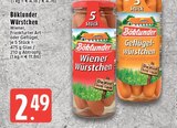 Wiener Würstchen Angebote von Böklunder bei EDEKA Krefeld für 2,49 €