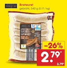 Netto Marken-Discount Auderath - Bratwurst Angebot im Prospekt Bratwurst bei Netto Marken-Discount im Auderath Prospekt für 2,79 €