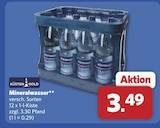 Mineralwasser von Küsten Gold im aktuellen combi Prospekt