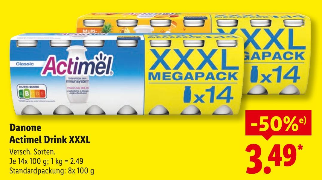 Actimel Drink XXXL