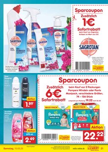 Pampers im Netto Marken-Discount Prospekt "Aktuelle Angebote" mit 56 Seiten (Pforzheim)