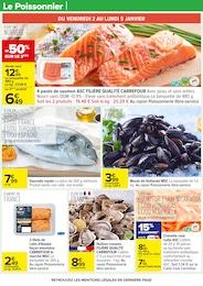Prix et réduction Crevettes cuites dans le prospectus Carrefour en cours Offre Crevettes cuites dans le catalogue Carrefour du moment à la page 24