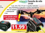 Sacoche de vélo LX-029 en promo chez Norma Strasbourg à 11,99 €