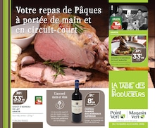 Catalogue Jardineries & Animaleries Point Vert en cours à Portet-sur-Garonne et alentours, Votre repas de Pâques à portée de mains et en circuit-court, 8 pages, 19/03/2026 - 06/04/2026