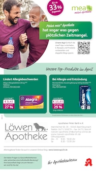 mea - meine apotheke Prospekt Unsere April-Angebote mit 4 Seiten