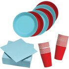 SUR TOUTE LA VAISSELLE À JETER COULEUR UNIE : SERVIETTES, ASSIETTES ET GOBELETS - CARREFOUR HOME en promo chez Carrefour Market Montreuil