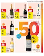 Promos Champagne Brut dans le catalogue "LE TOP CHRONO DES PROMOS" de Carrefour à la page 51