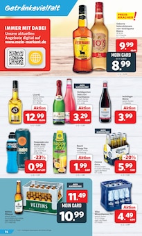 Bier im Markant Nordwest Prospekt "DER MARKT FÜR GUTES ESSEN UND TRINKEN" mit 16 Seiten (Detmold)