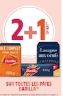 Promo 2+1 offert sur toutes les pâtes Barilla à  dans le catalogue Intermarché à Pouzac