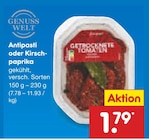 Antipasti oder Kirschpaprika bei Netto Marken-Discount im Hamminkeln Prospekt für 1,79 €