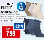 Unisex-Quarter im Angebot bei Kaufhaus Stolz in Neumünster Unisex-Quarter Angebote von PUMA bei Kaufhaus Stolz Neumünster für 7,99 €