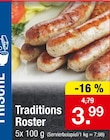 Traditions Roster im Angebot bei Zimmermann in Göttingen Traditions Roster Angebote von FRISCHE bei Zimmermann Göttingen für 3,99 €