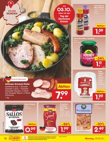 Lachs im Netto Marken-Discount Prospekt "Aktuelle Angebote" mit 62 Seiten (Rostock)