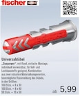 Universaldübel Duopower von fischer für 5,99 € bei Werkmarkt Andre Neilling im Angebot Universaldübel Duopower von fischer im aktuellen Werkmarkt Andre Neilling Prospekt