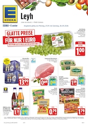 EDEKA Supermarkt Prospekt der aktuellen Woche mit 38 Seiten, gültig von 21.09.2026 bis 26.09.2026, in Nordheim und Umgebung Aktueller EDEKA Supermarkt Prospekt in Nordheim und Umgebung, "Wir lieben Lebensmittel!" mit 38 Seiten, 21.09.2026 - 26.09.2026