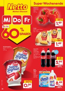 Coca Cola im aktuellen Netto Marken-Discount Prospekt (Langenhagen) Coca Cola im Netto Marken-Discount Prospekt "Aktuelle Angebote" mit 72 Seiten (Langenhagen)