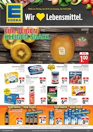 EDEKA Prospekt für Oberaurach mit 4 Seiten EDEKA Prospekt für Oberaurach: "Wir lieben Lebensmittel!", 4 Seiten, 05.10.2026 - 10.10.2026